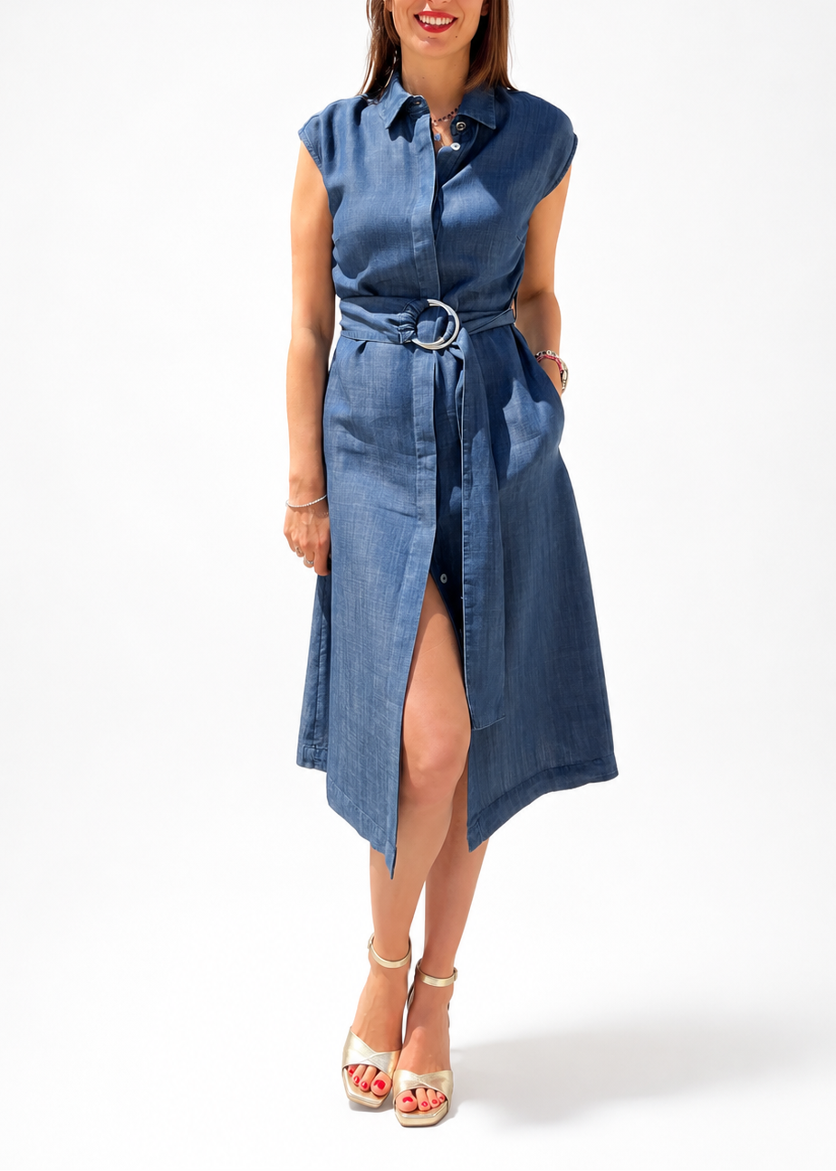 CHEMISIER IN DENIM