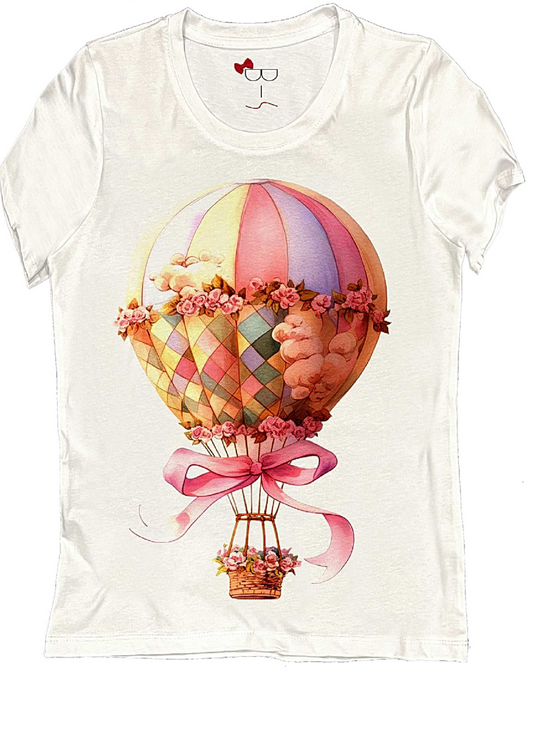 TSHIRT MONGOLFIERA GEOMETRICA
