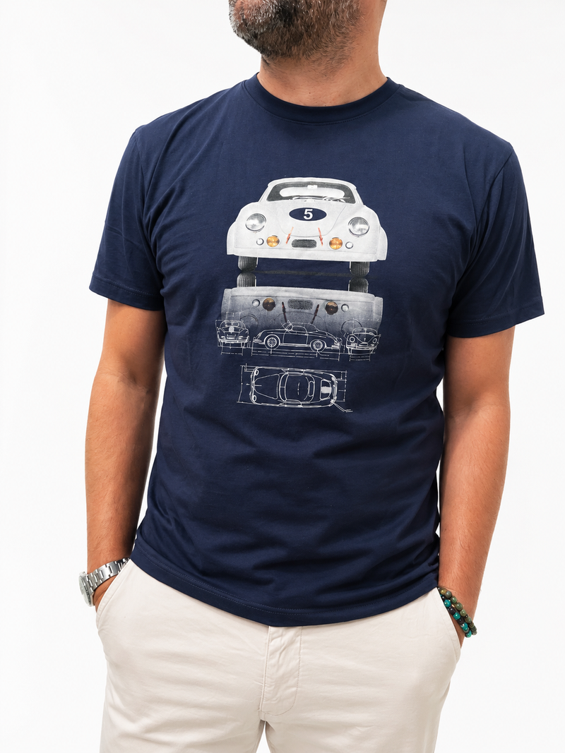 TSHIRT PORSCHE 356