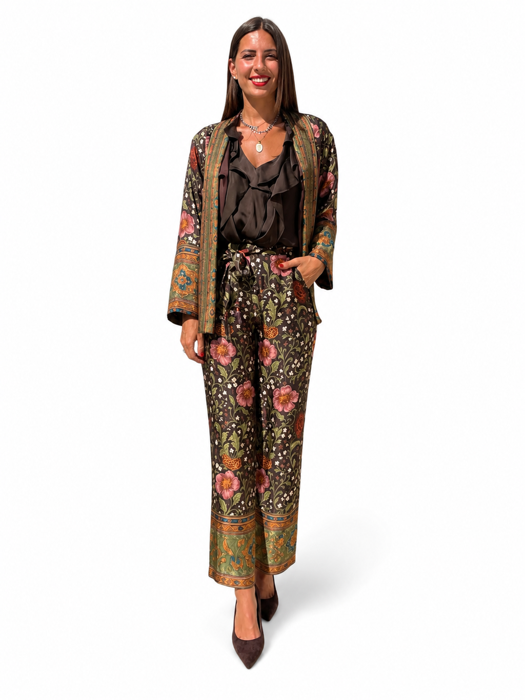 PANTALONE MORO/ROSA