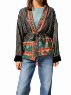 KIMONO VERDE CINTURA