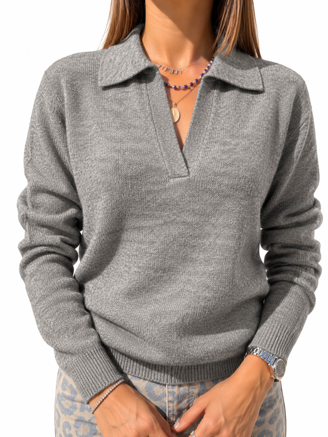 MAGLIONE COLLO POLO