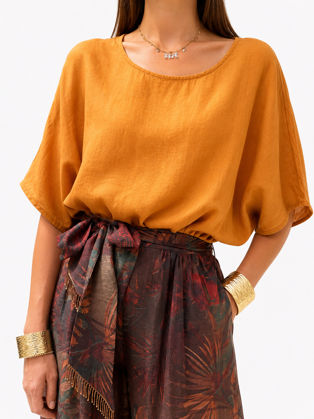 CAMICIA PAPAYA