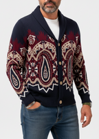 CARDIGAN PAISLEY