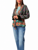 KIMONO VERDE CINTURA
