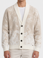 CARDIGAN SCIALLATO JACQUARD