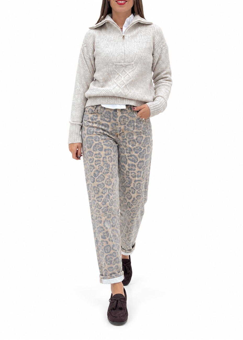 MAGLIONE ASPEN MEZZA ZIP