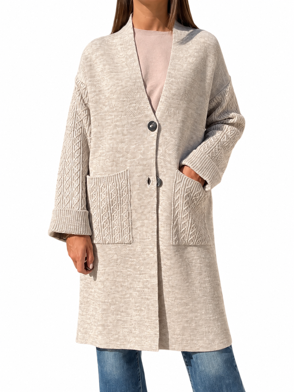 CAPPOTTO IN MAGLIA