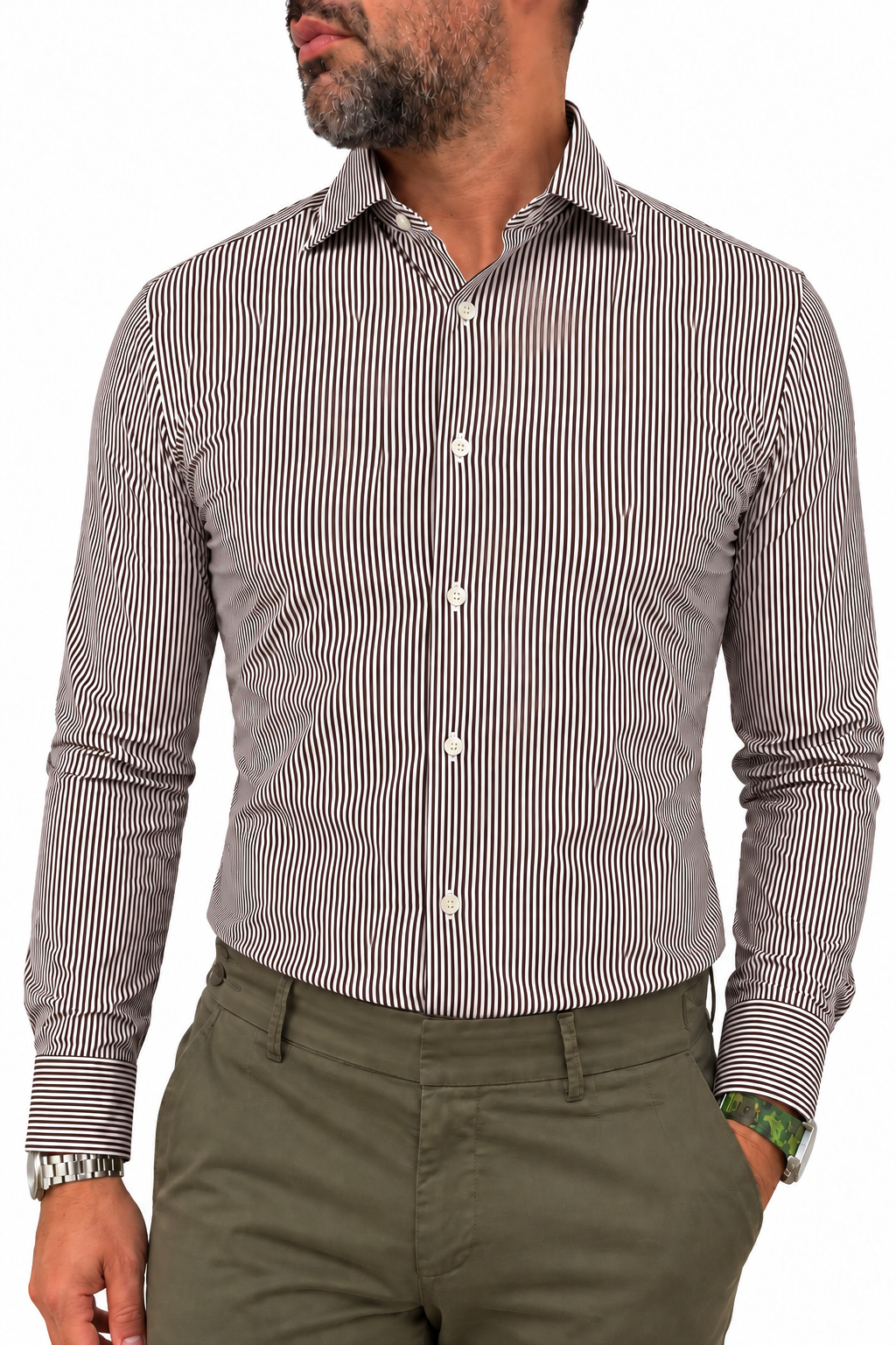 CAMICIA BASTONCINO NO STIRO