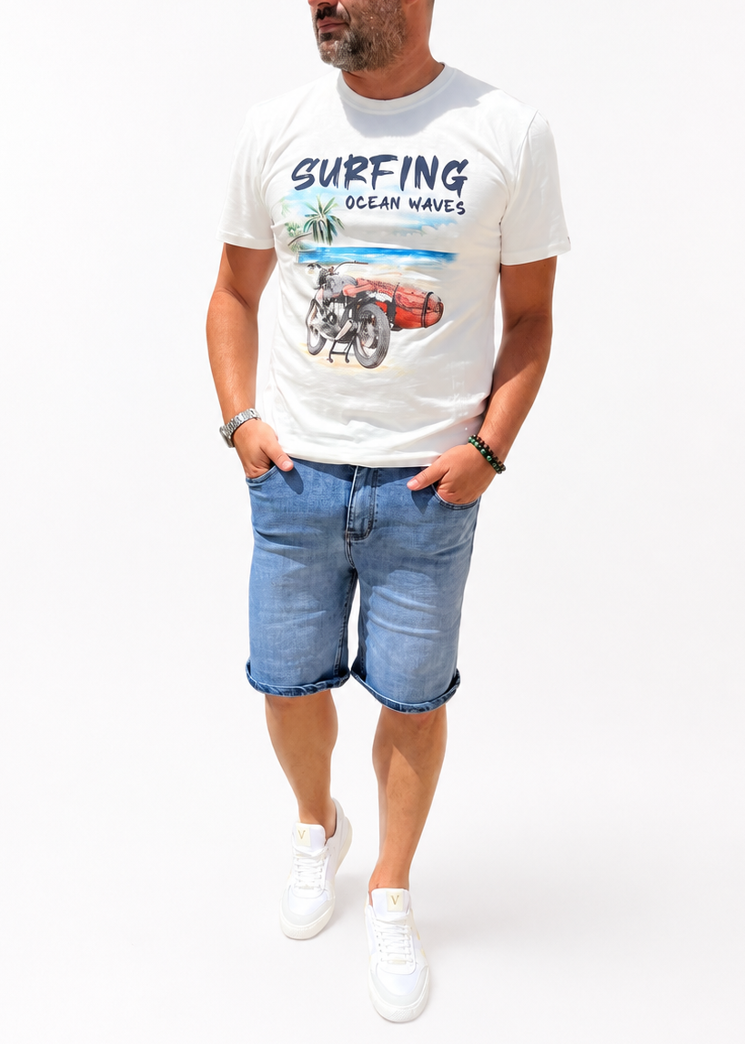 BERMUDA JEANS FIT