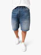 BERMUDA JEANS BAGGY