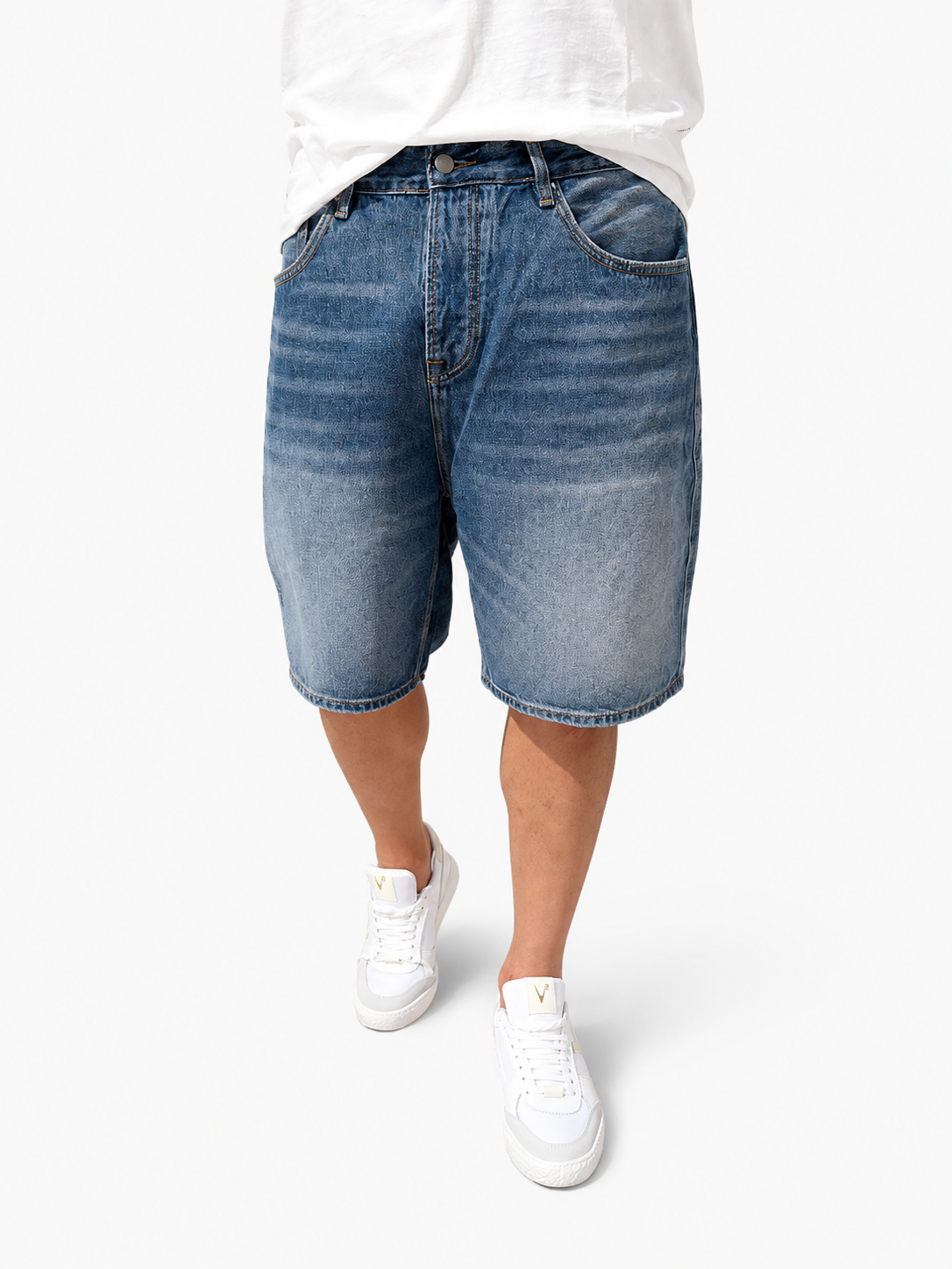BERMUDA JEANS BAGGY