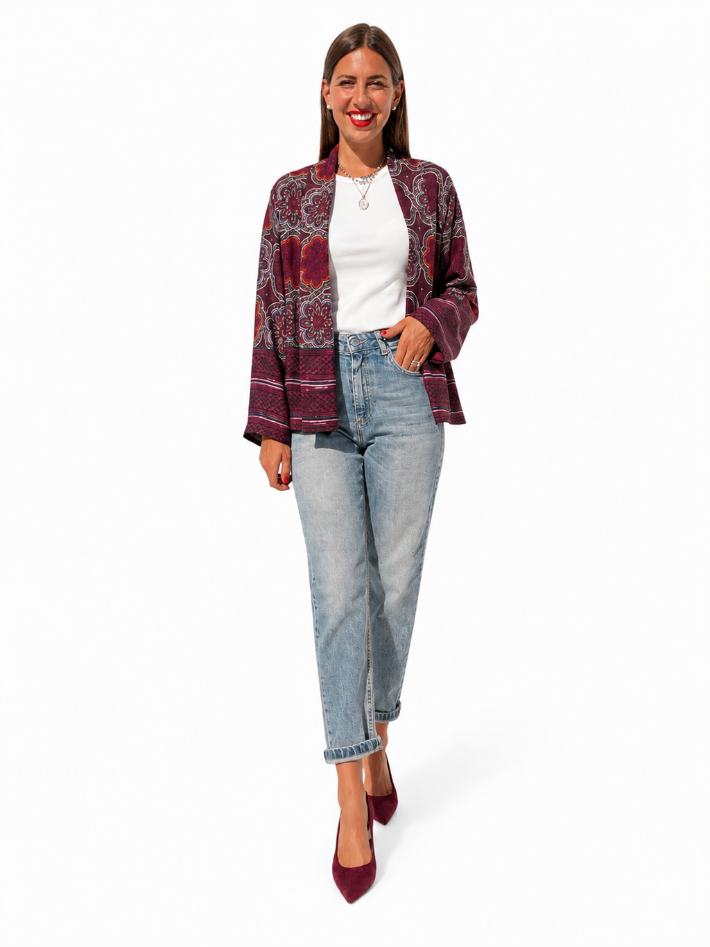 GIACCA KIMONO AMARENA