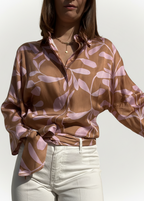 CAMICIA IN 100% RASO DI VISCOSA