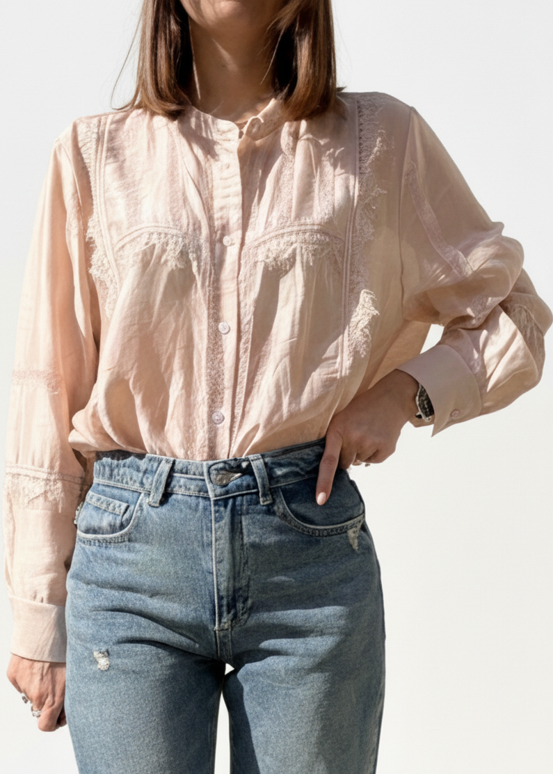 CAMICIA ETEREA PIZZO