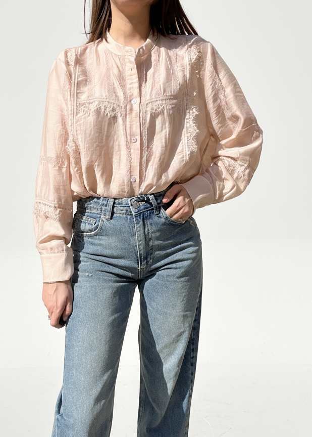 CAMICIA ETEREA PIZZO