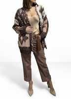 CARDIGAN PACHAMAMA MARRONE