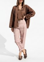 PANTALONE JOGGING RIGATINO