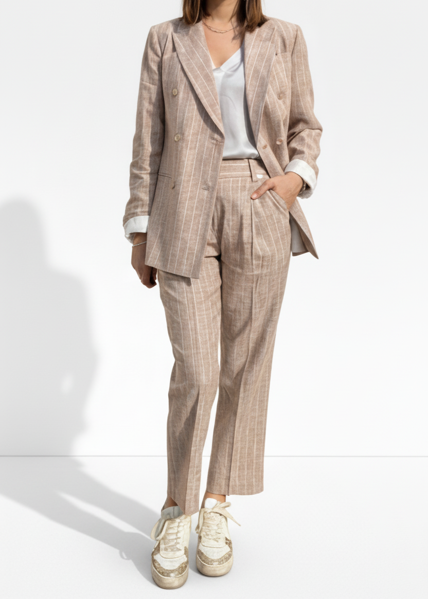 TAILLEUR GESSATO IN LINO