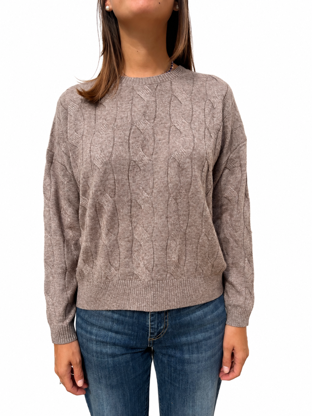 PARICOLLO REBECCA OVER TRECCE CASHMERE