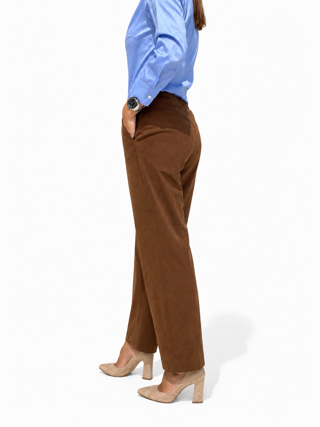 PANTALONE SCAMOSCIATO SOFIA