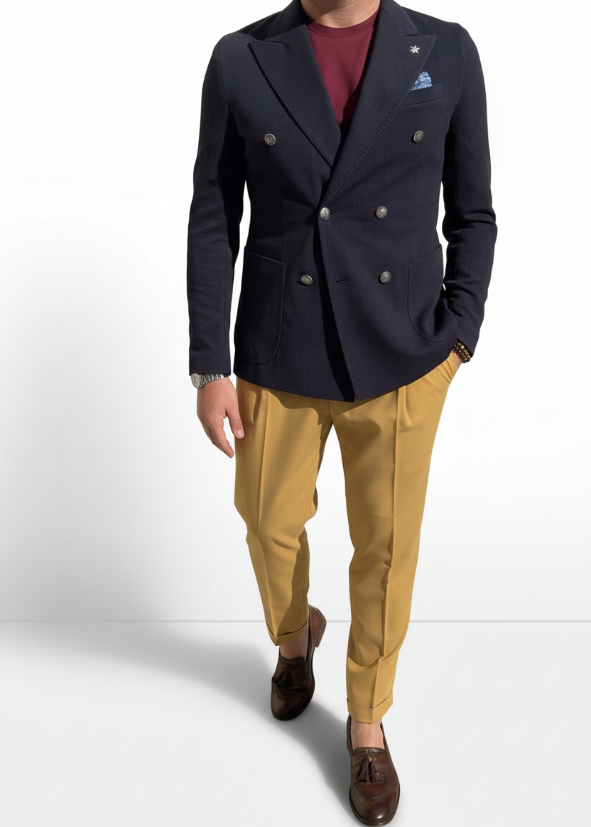 GIACCA SARTORIALE DOPPIO PETTO