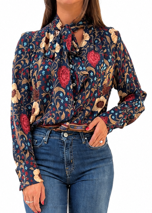 CAMICIA ADOLF CON FIOCCO