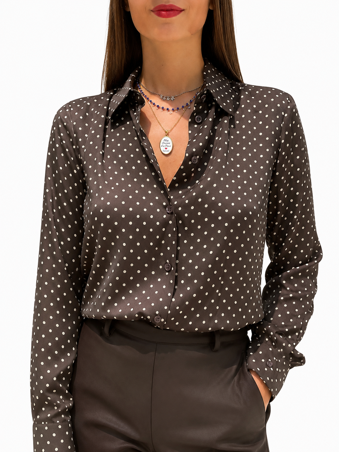 CAMICIA RASO POIS