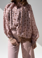 CAMICIA POIS IN MUSSOLA E PIZZO