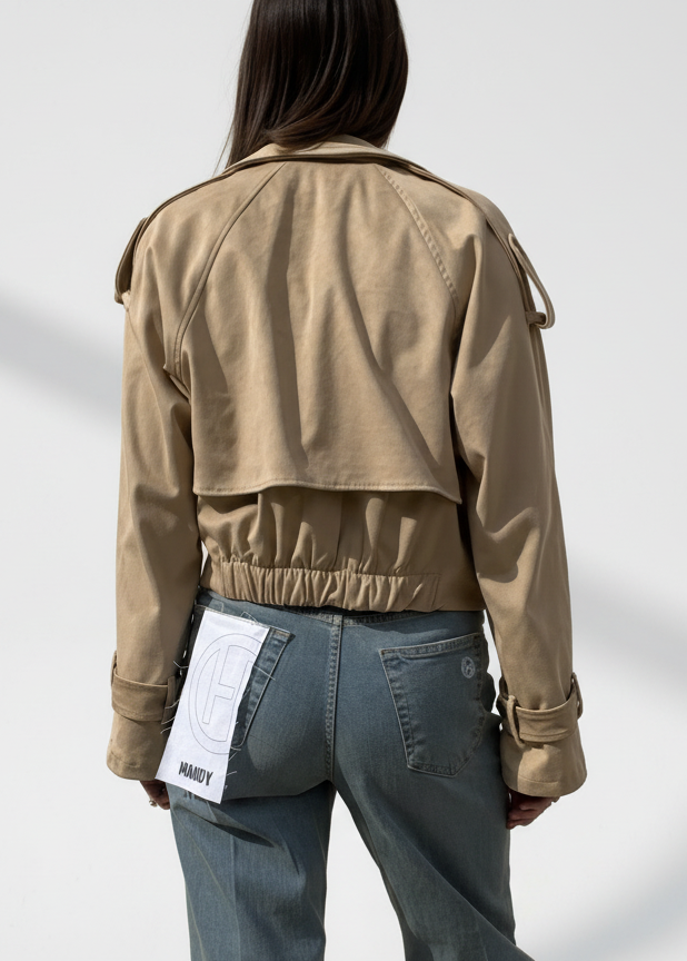 BOMBER EMILY IN SUEDE