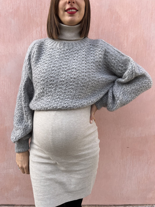 MAGLIONE IN LANA CROP