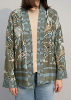 KIMONO CORTO FANTASIA VERDE
