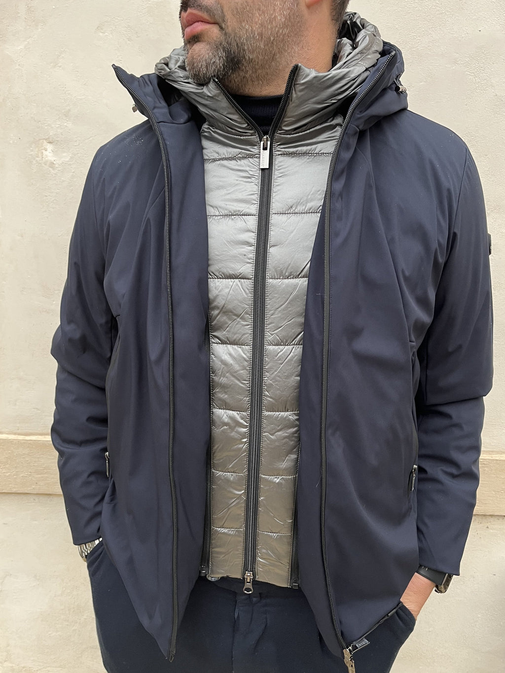 PARKA CORTO SOFTSHELL