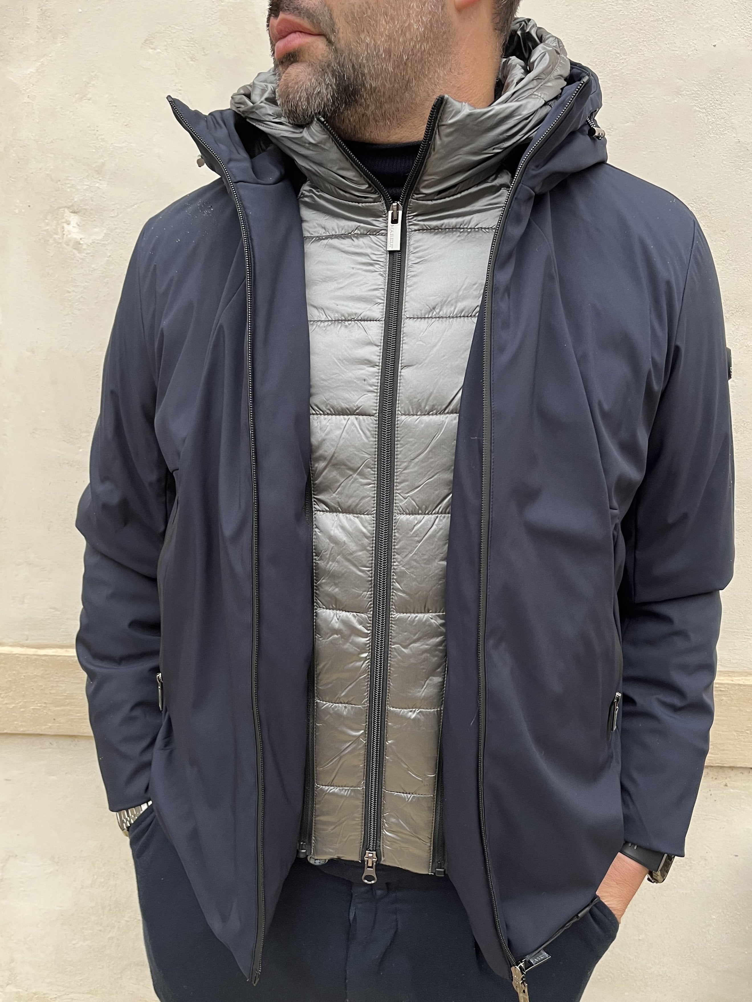 PARKA CORTO SOFTSHELL