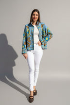 KIMONO RICAMATO COTONE