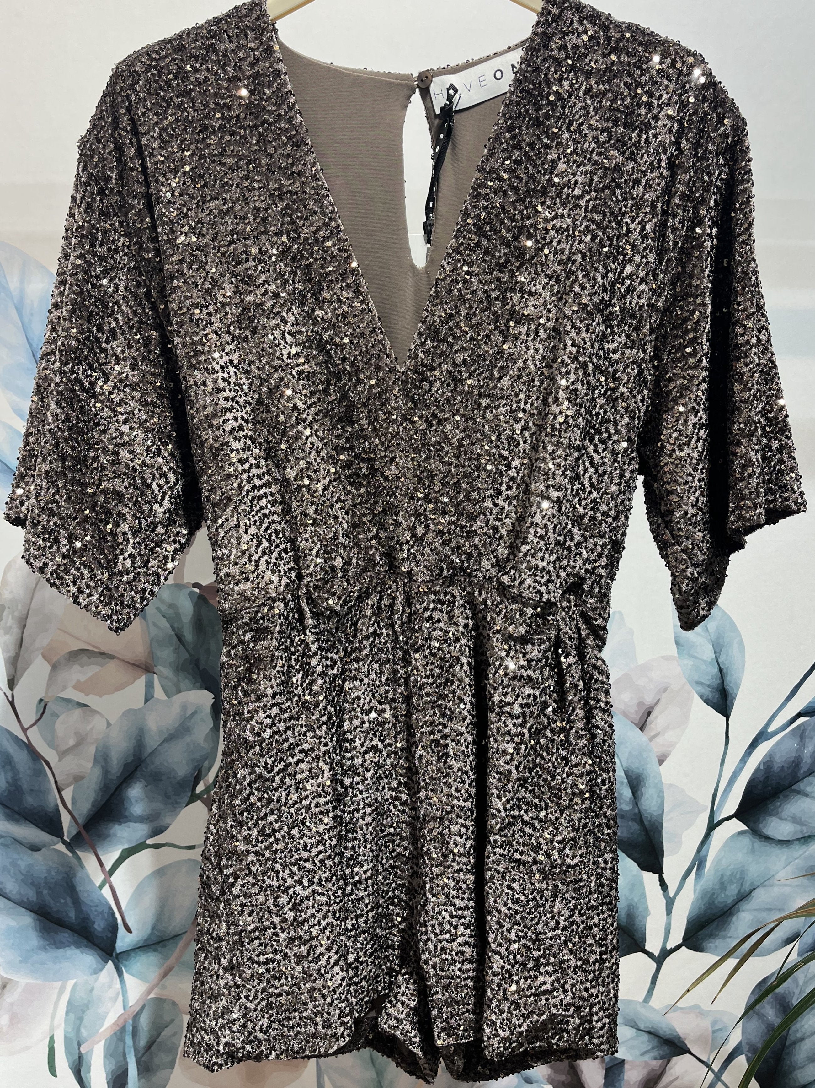 TUTINA CORTA IN PAILETTES