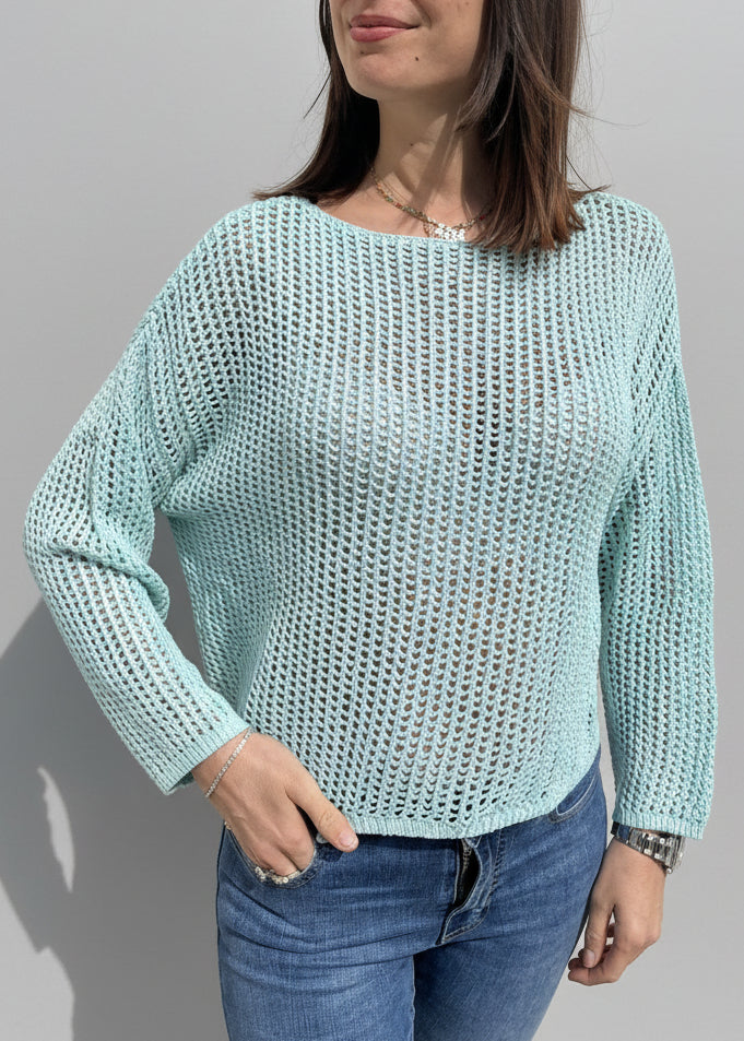 MAGLIONCINO TRAFORATO COTTON