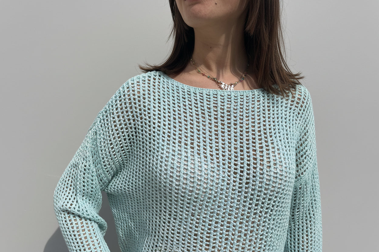 MAGLIONCINO TRAFORATO COTTON