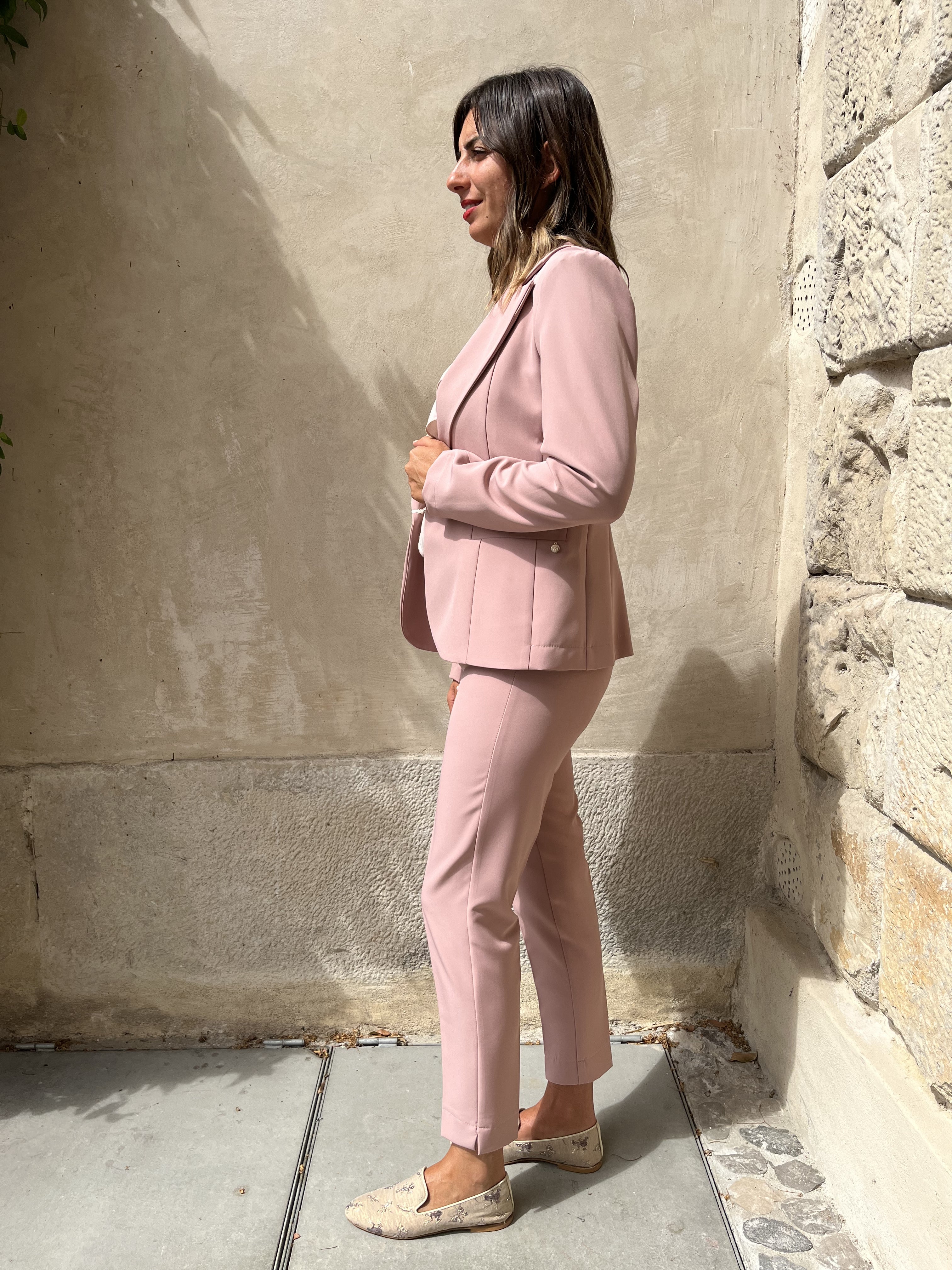 PANTALONE B52Z SIGARETTA SU GIACCA MONOPETTO