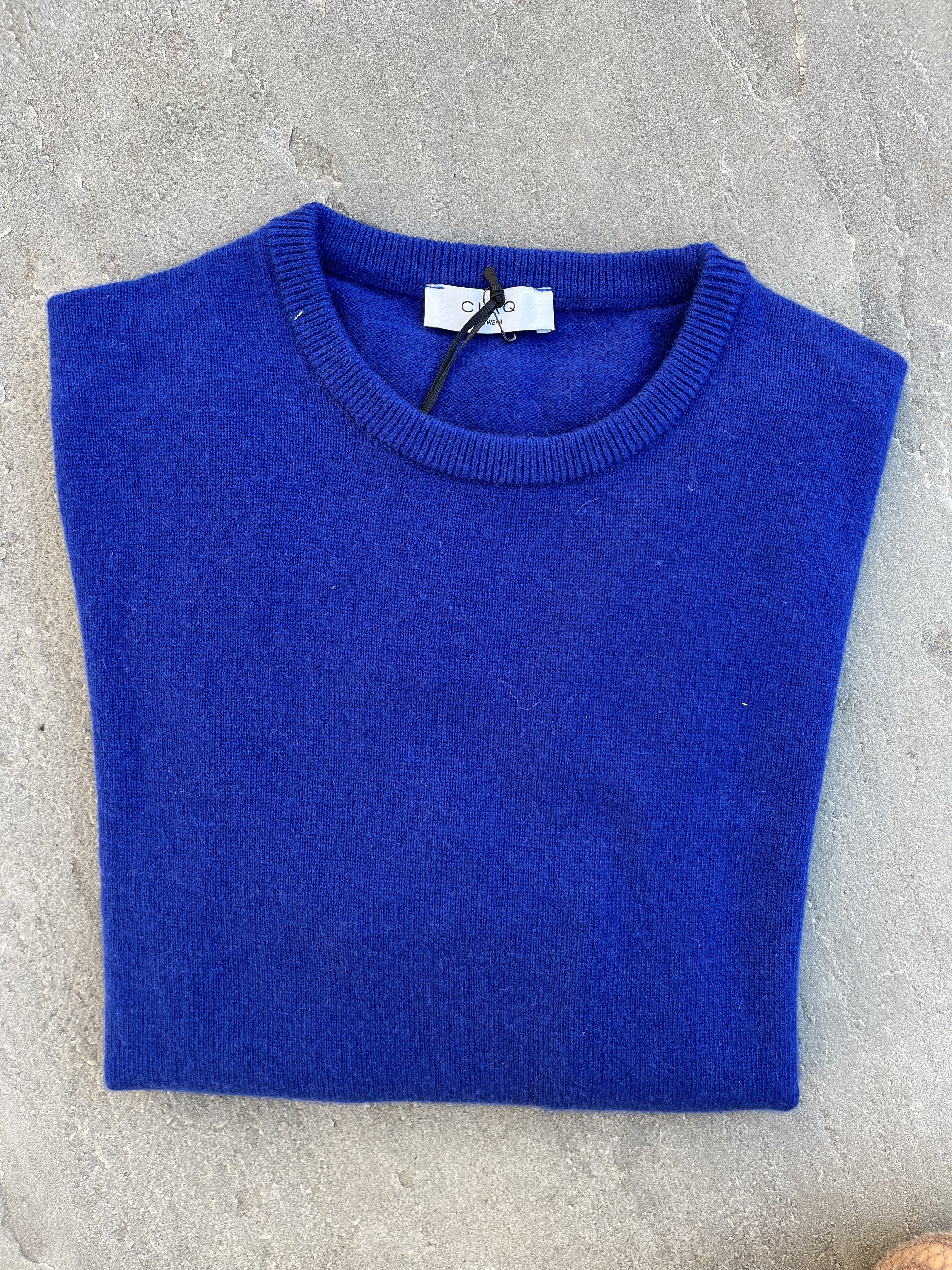 MAGLIONE GIROCOLLO 100% CASHMERE