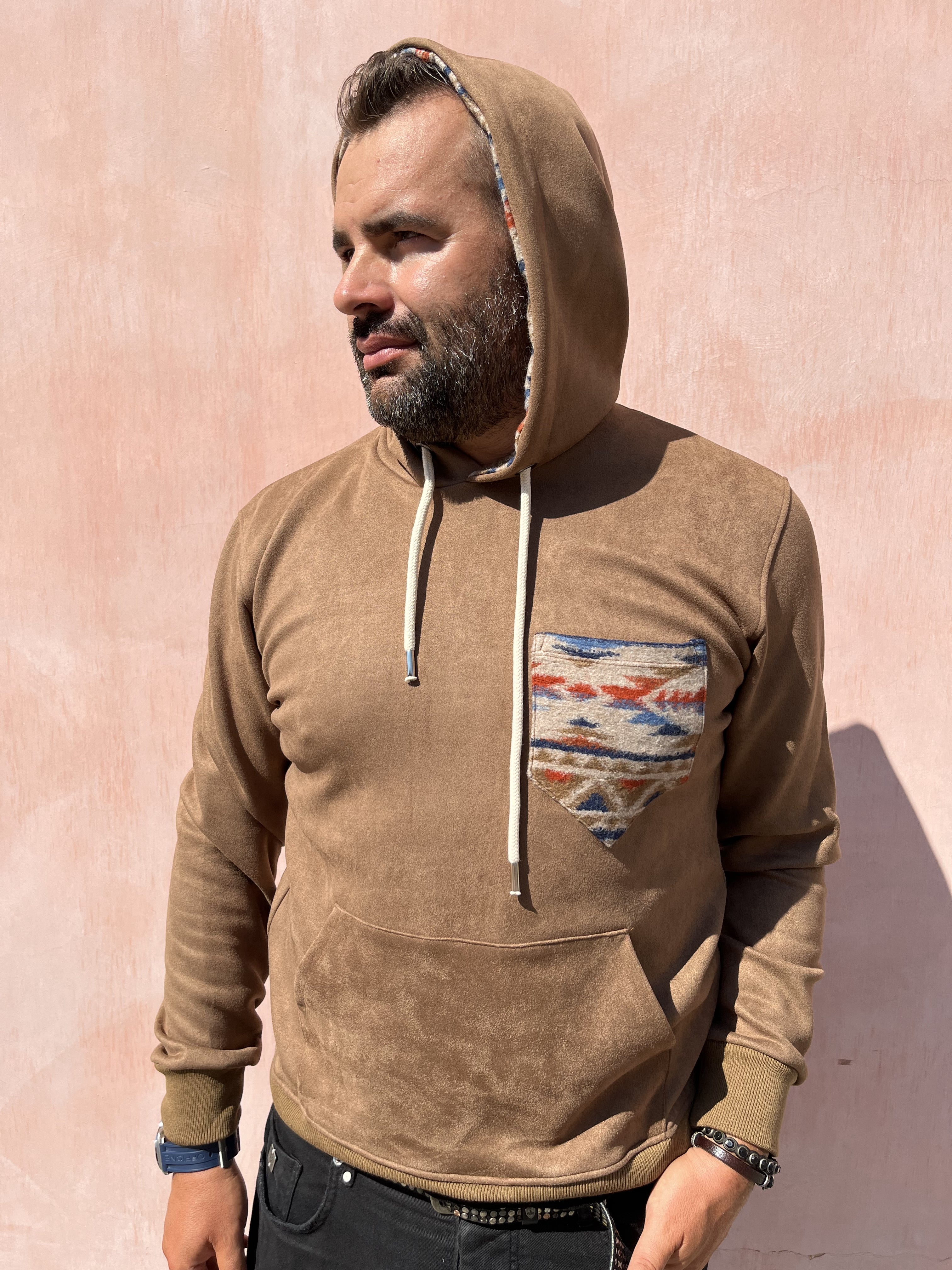 FELPA CAPPUCCIO ECORENNA PATCH