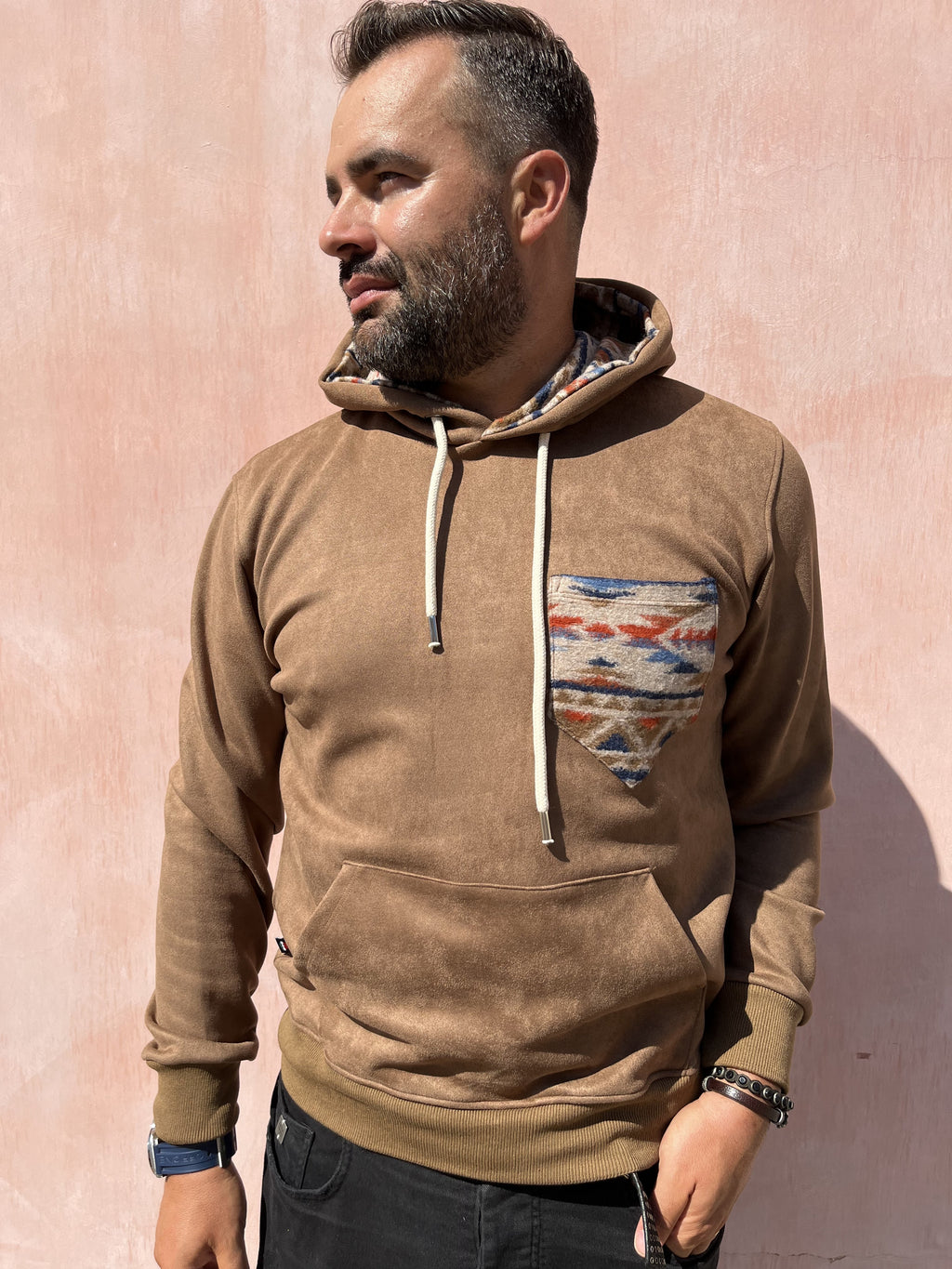 FELPA CAPPUCCIO ECORENNA PATCH