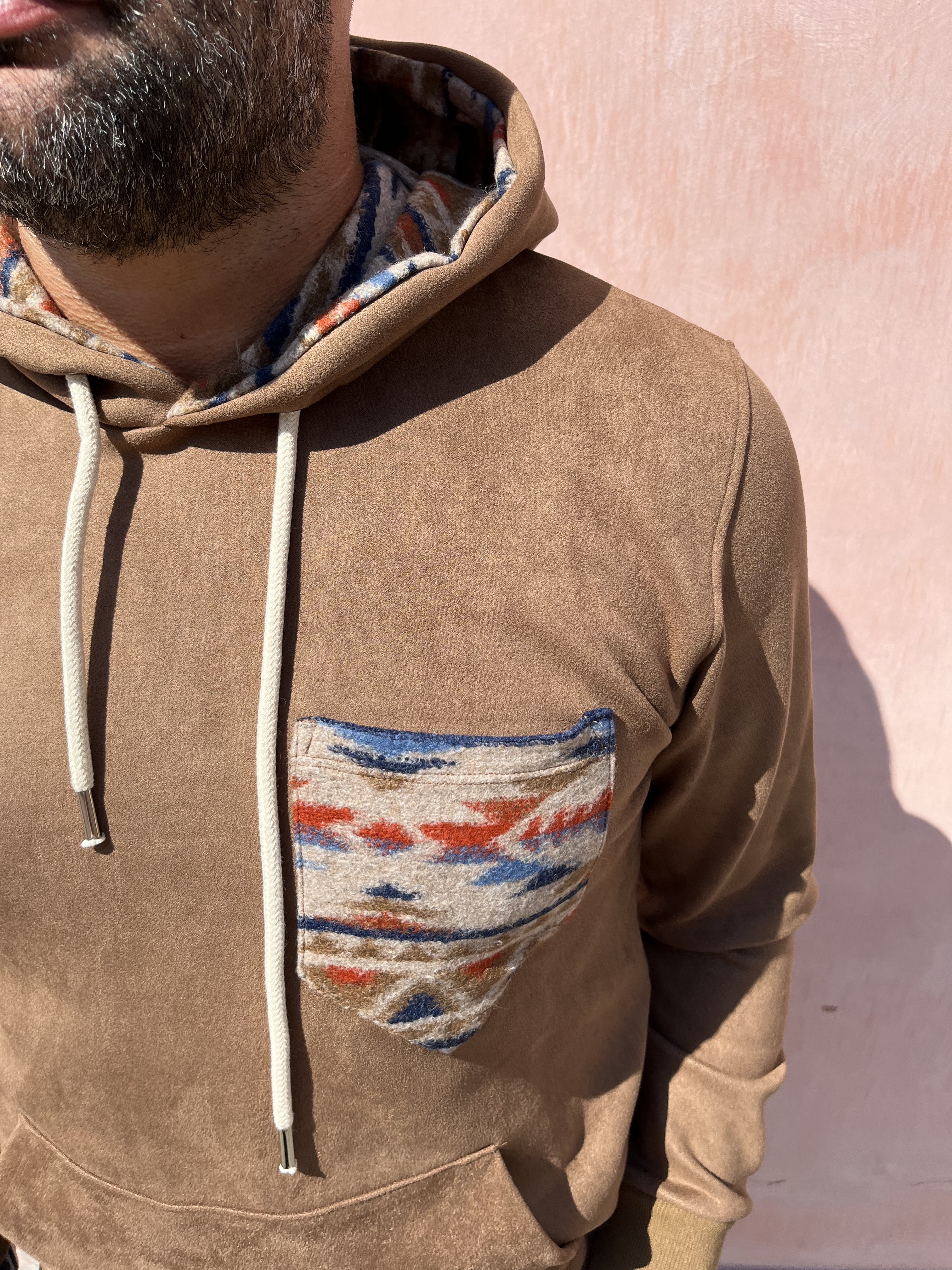 FELPA CAPPUCCIO ECORENNA PATCH