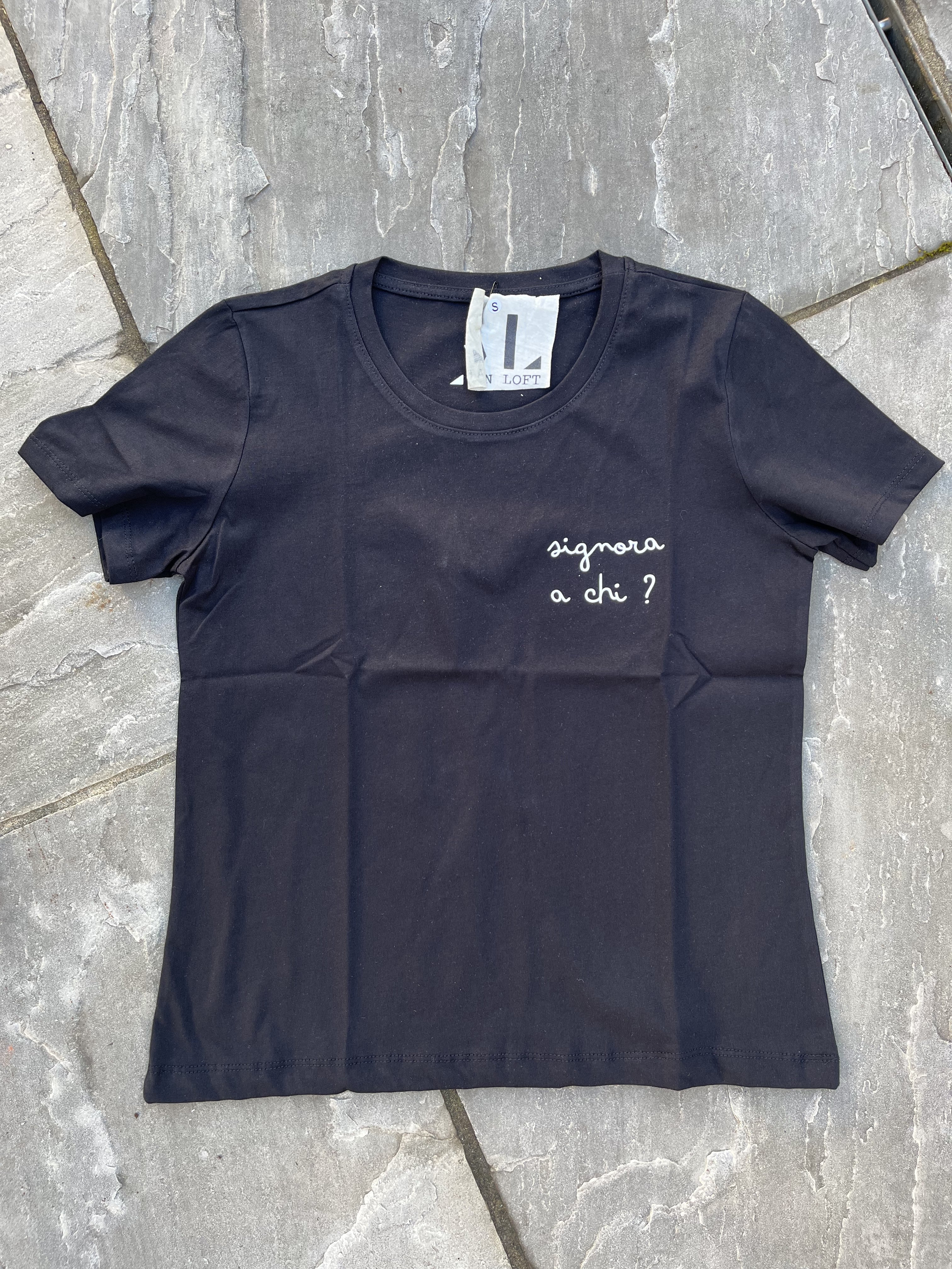 T SHIRT SIGNORA A CHI?