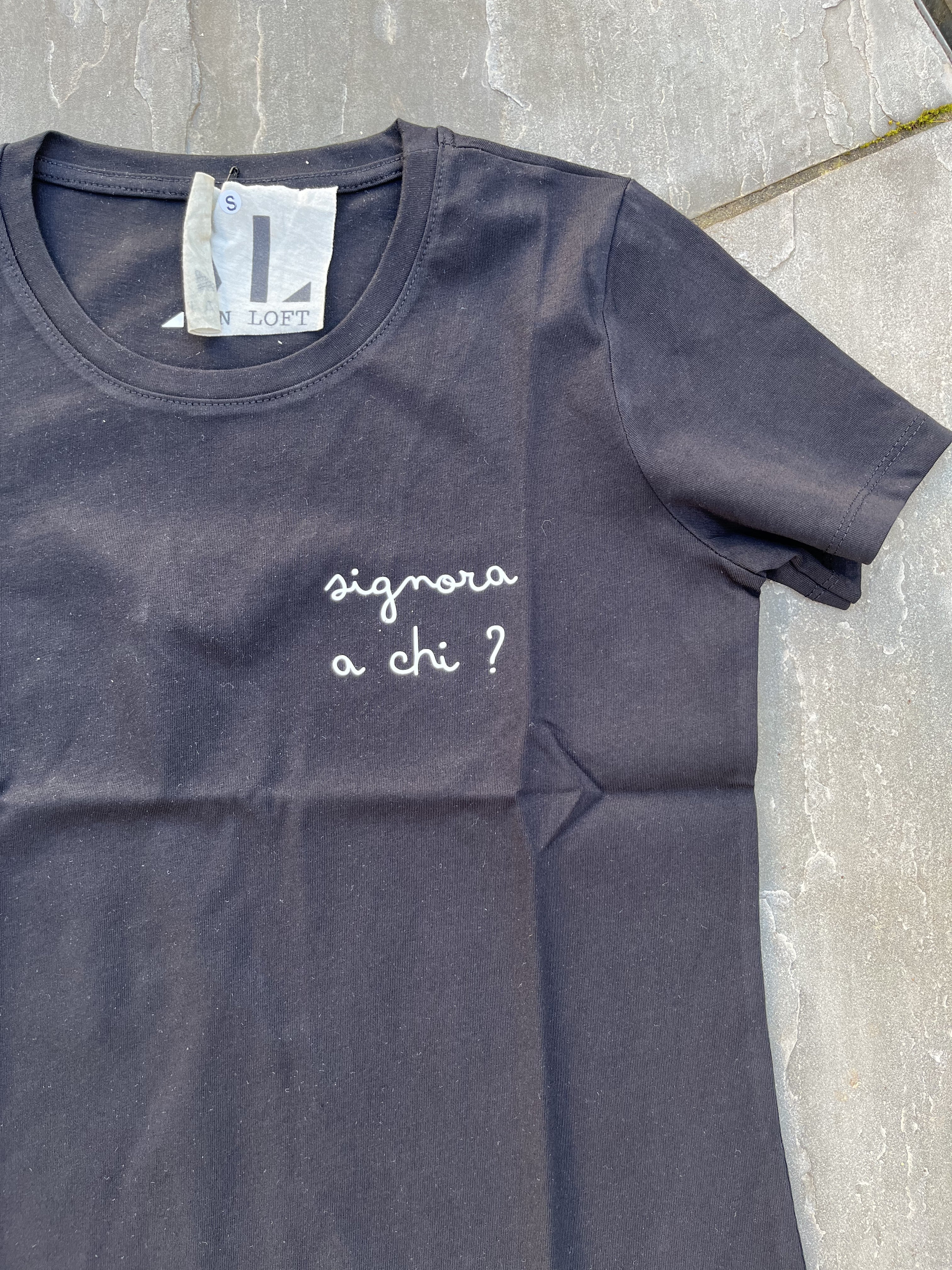 T SHIRT SIGNORA A CHI?