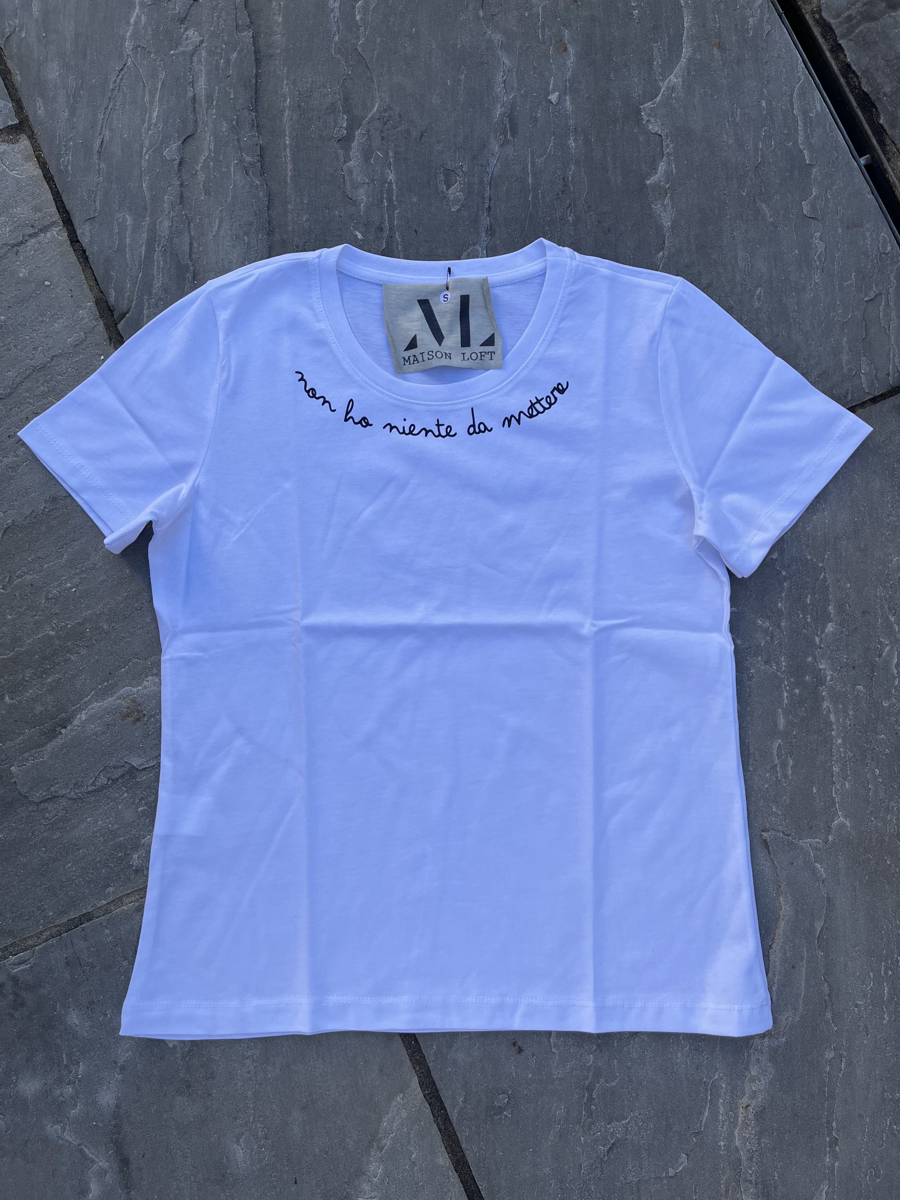T SHIRT NON HO NIENTE DA METTERE