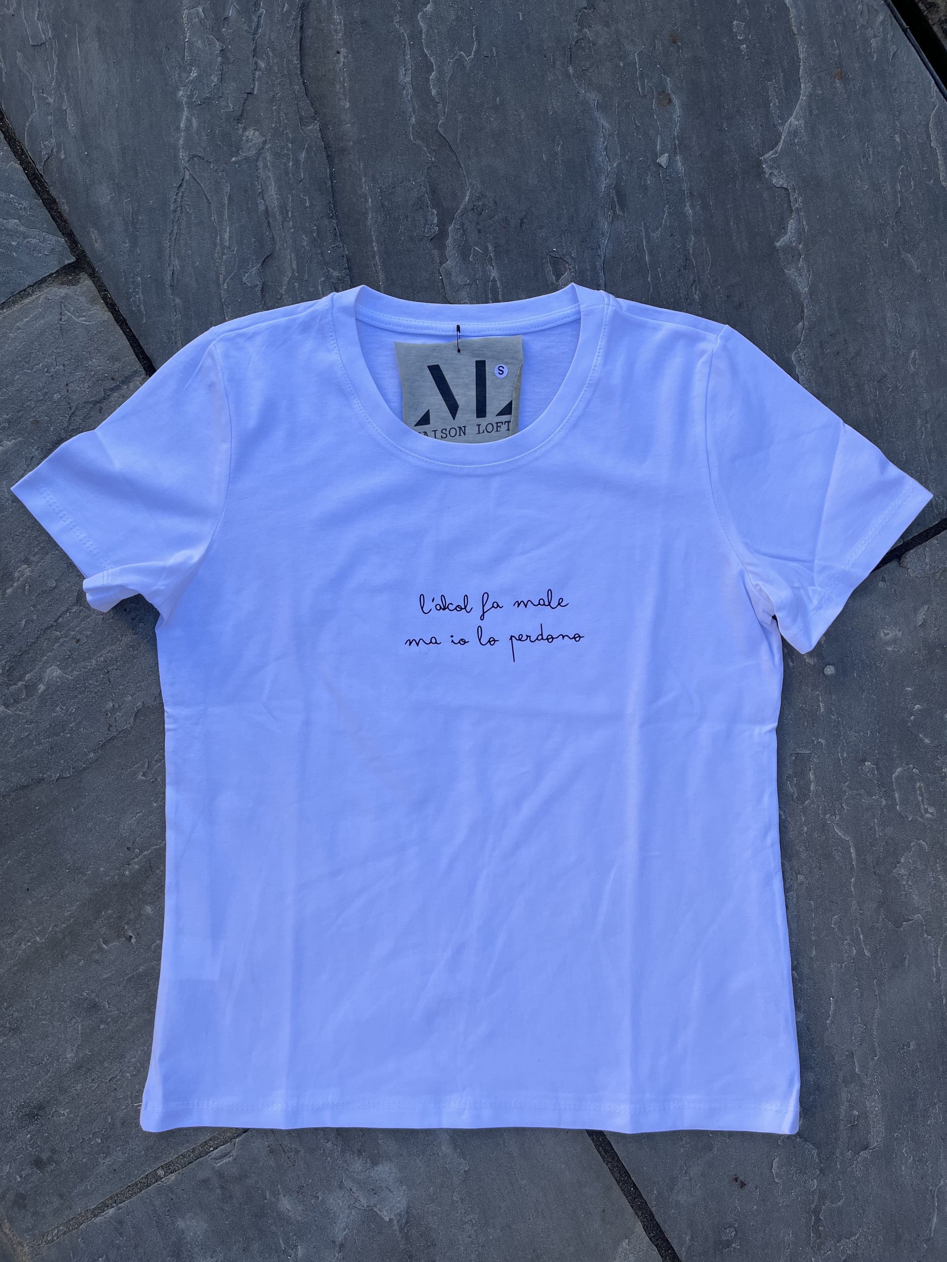 T SHIRT L'ALCOL FA MALE
