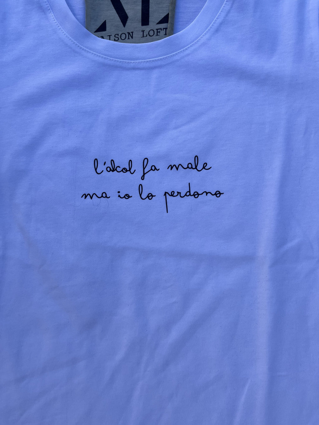 T SHIRT L'ALCOL FA MALE