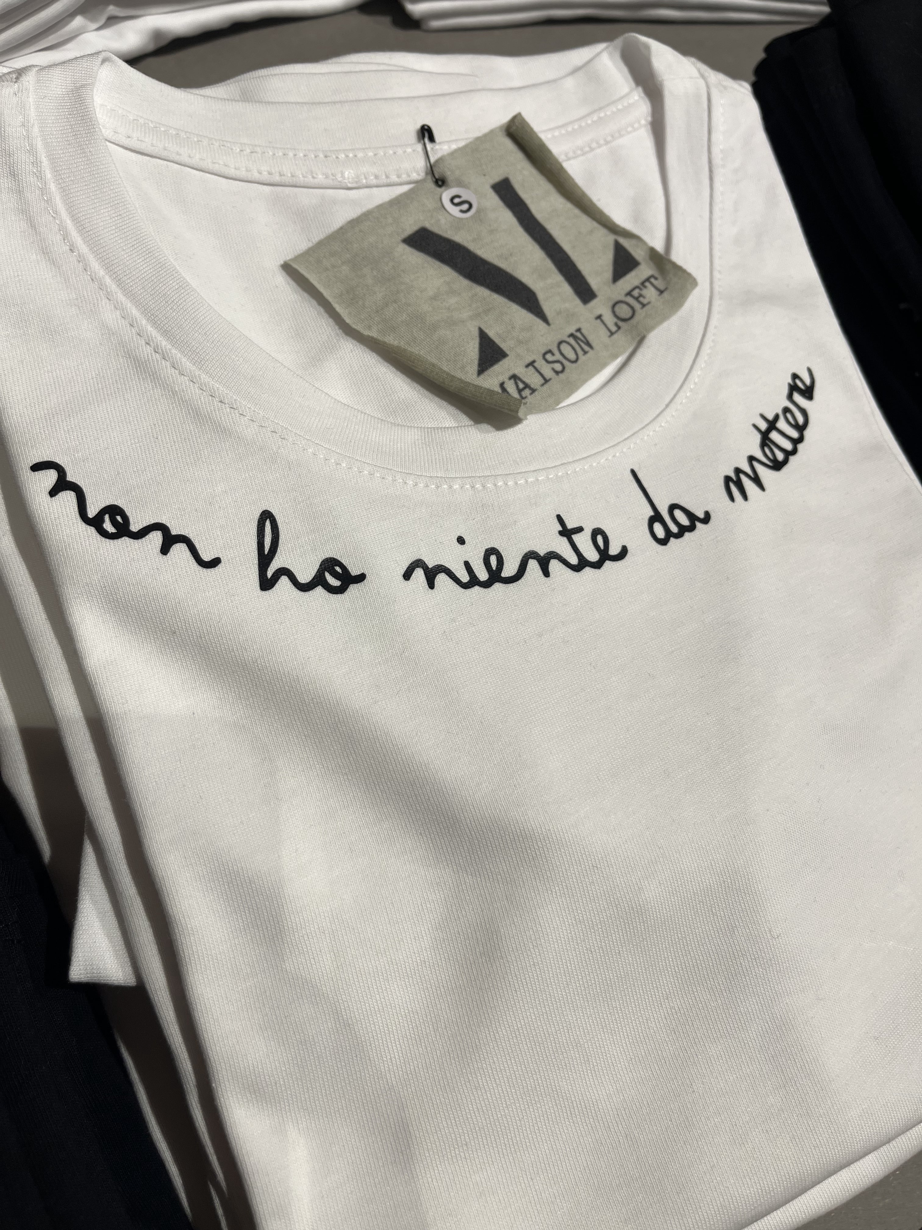T SHIRT NON HO NIENTE DA METTERE