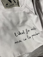 T SHIRT L'ALCOL FA MALE